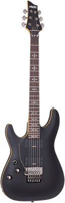 Schecter Demon 6 FR Aged Black Satin LH
