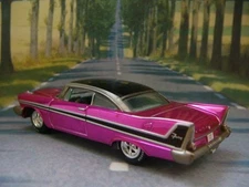 Kustom 1958 Plymouth Belvedere 317ci V8 Sport Coupe 1/64 Scale Limited Edition G