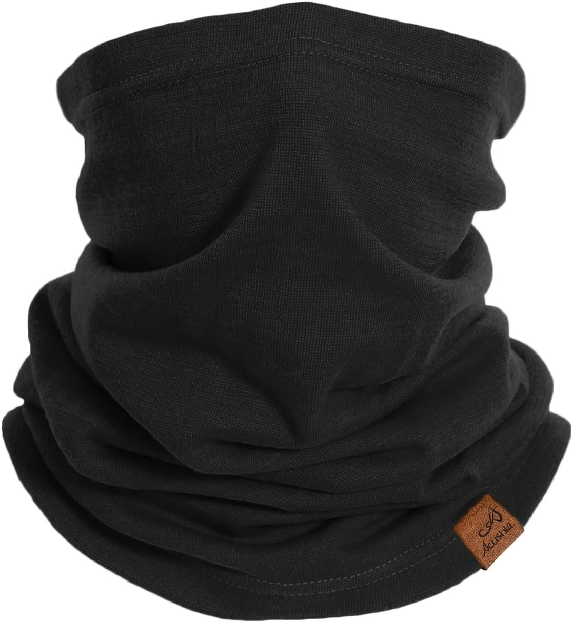 100% Merino Wool Neck Gaiter for Men & Women Ski Face  Winter Scarf Neck Warmer