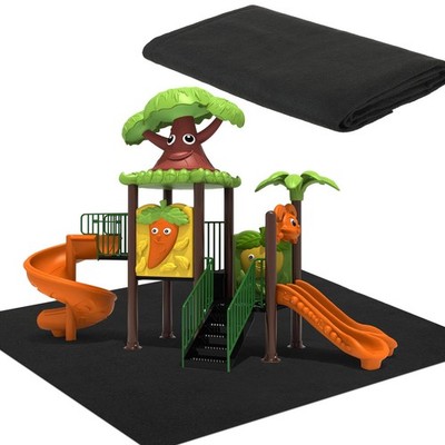 BOUTICOL Outdoor Climber Slider Mat, 55'' x 70'' Waterproof Slide Mat Activity ...