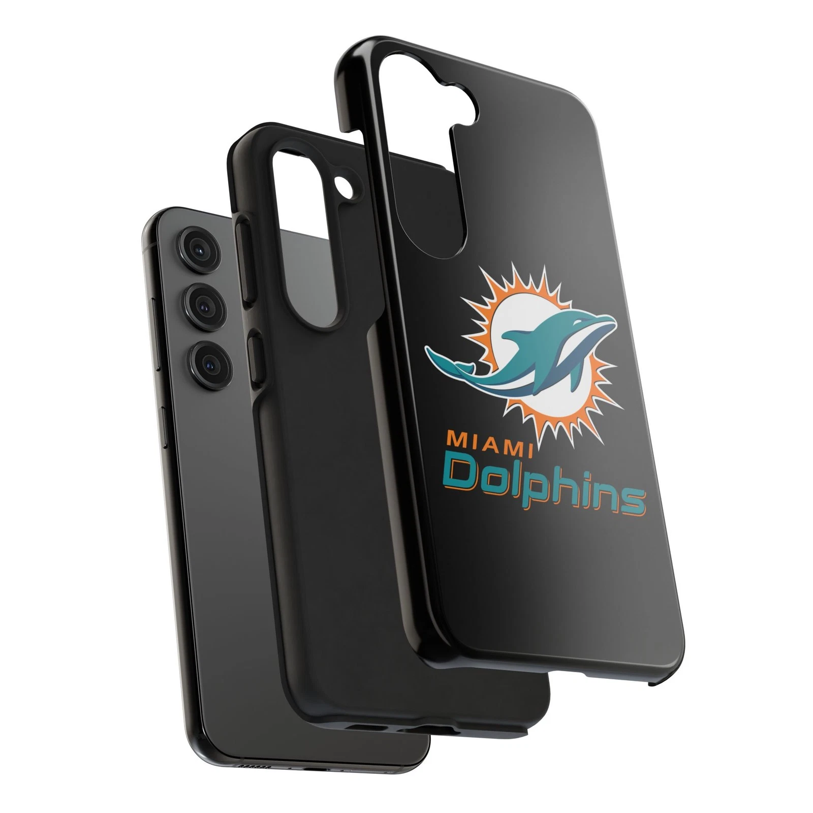 Miami Dolphins Tough Phone Case for iPhone