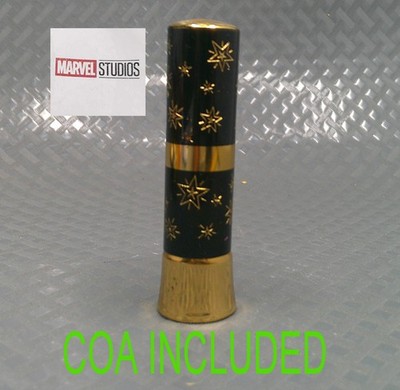 MARVEL STUDIOS SCENE USED AGATHA ALL ALONG Metal Lipstick Tube Black w/Stars COA