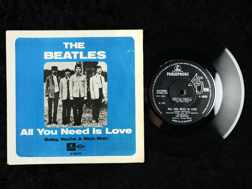THE BEATLES - DENMARK - MONO - 7" SINGLES - SAMMLUNG (3) - Bild 2 von 4