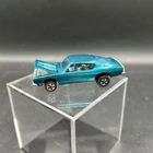 Hot Wheels Redline Custom Barracuda Teal 1967 Vintage Diecast Car. ML