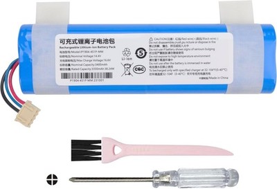 3400mAh Li Ion Replacement Battery for Ecovacs Deebot N8 Deebot N8 Deebot N8
