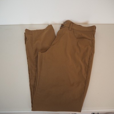 Eddie Bauer Travex Tech Chino Pants Mens 38x34 Stretch Outdoor Performance Golf