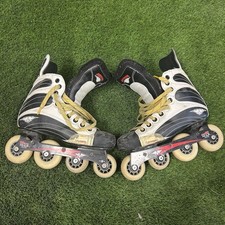 MISSION QUATRO 1500 INLINE HOCKEY SKATES ROLLER BLADES MENS SIZE 7