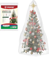 9FT Clear Christmas Tree Storage Bag,Waterproof Upright Heavy Duty Christmas Tre