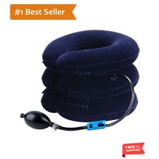 Adjustable Inflatable Cervical Neck Traction Device for Pain Relief and Relax...