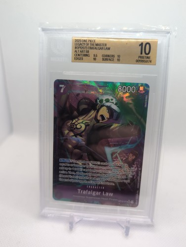 Trafalgar Law OP12-073 (Alt Art) SR Legacy of the Master One Piece BGS 10