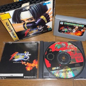 The King of Fighters Best Collection Sega Saturn SNK Used Rare