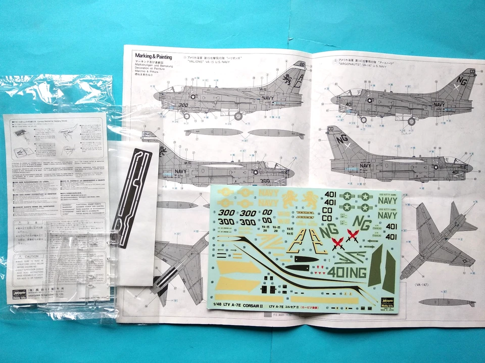 L.T.V. A-7E CORSAIR II VALIONS 1:48 Hasegawa  07014 P14 - Immagine 4 di 4