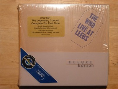 The Who -Live at Leeds -2 CD Digipak Deluxe Edition 2001 NEUWERTIG -Magic Bus