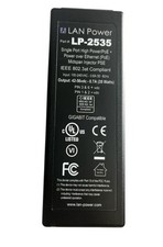 LAN Power Single Port High Power/PoE Midspan Injector 35 watt LP-2535