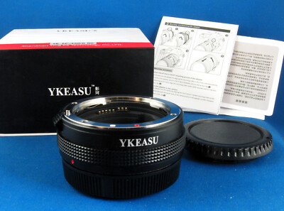 YKEASU Control Ring Mount Adapter EF/EF-S lenses to Canon EOS R RP R5 R6 R7 R10