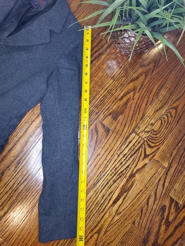 ralph Lauren Vintage Blazer Gray Size XS 64% Wool - Picture 7 of 9