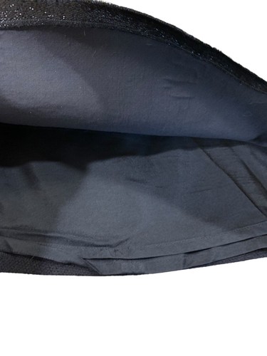 The Kooples Lined Black Mini Skirt Back Zipper with Pockets with Silver Front 38 - Picture 10 of 15