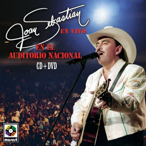 JOAN SEBASTIAN EN EL AUDITORIO NACIONAL CD+DVD EN VIVO NEW SEALED