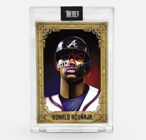 Topps Project100 - Edición Deluxe #/100 Ronald Acuña Jr. #6 (caja de 2 tarjetas sellada) - Imagen 3 de 6