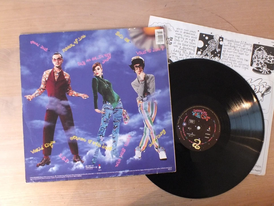 Deee-Lite - World Clique   GERMANY 1990  LP   Vinyl   vg - Bild 2 von 2
