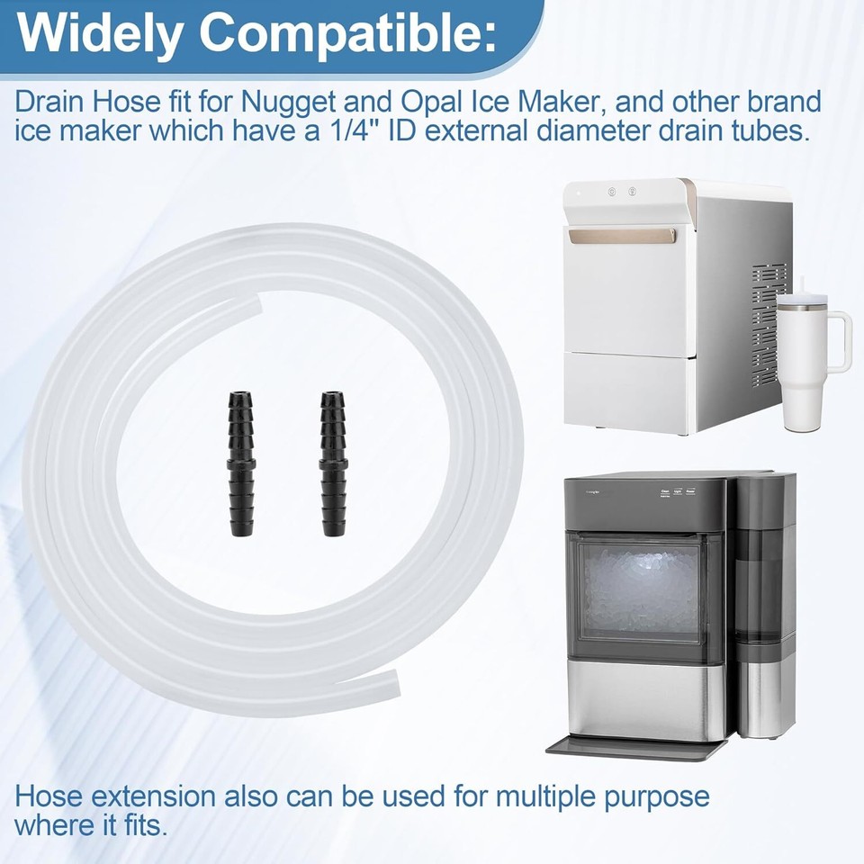 Drain Hose Extension for Nugget & Opal Ice Maker, Maker Hose... eBay