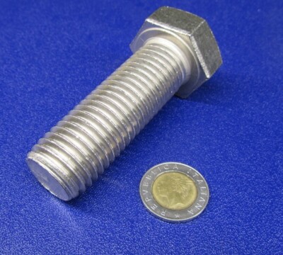 18-8 Stainless Steel Bolt, FT,  1''-8 x 3.00'' Length, 3 pcs