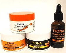 Piona Skin Brightening Original 101 - Papaya - Turmeric Formula 103 - Serum 1oz
