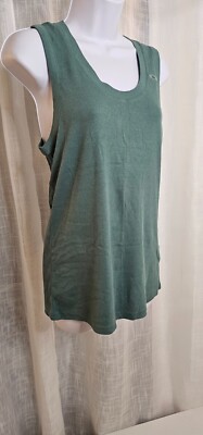 Maurices 24/7 U Line Tank Top Dark Green Size 0X NWT