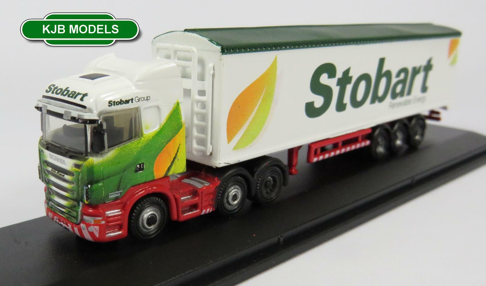 Oxford Diecast NSHL02WF Scania Stobart Biomass Lorry N Gauge Railway Vehicle