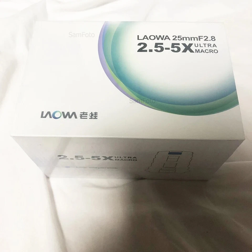 Venus Laowa 25mm F2.8 2.5-5.0X Ultra Macro Lens Canon Nikon Sony Pentax L-Mount - Image 3 of 4