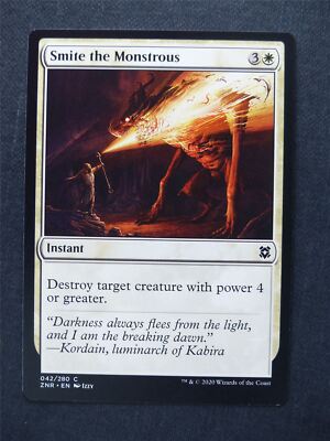 Smite the Monstrous - Mtg Magic Cards #W8