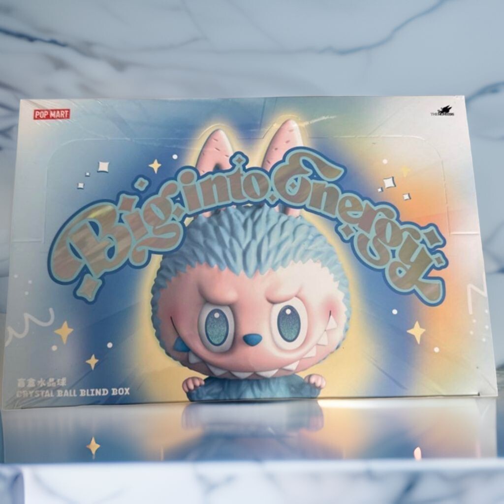 Pop mart Labubu Monstar Big into Energy シリーズ クリスタルボール 未開封 1Box Pop Mart LABUBU The Monsters Big into Energy Crystal Ball