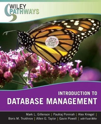 Wiley Pathways Introduction to Database Management by Mark L. Gillenson (English