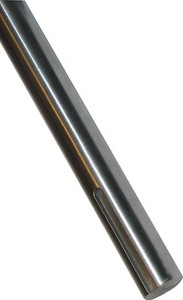 C45 h6 geschliffen Länge 500mm Antriebswellen 35mm mit Keilnut JS9