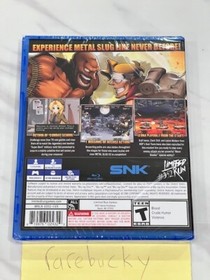 Metal Slug XX (PS4 Playstation 4) NEW SEALED W/CARD, MINT, LIMITED RUN GAMES!