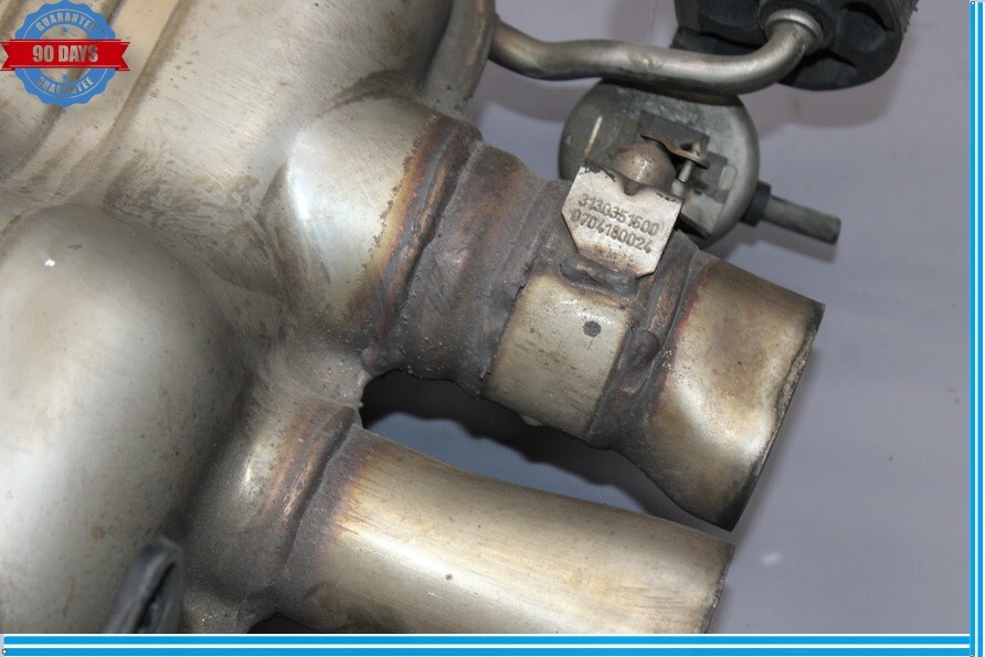 03-12 Bentley Continental Left Side Lower Exhaust Muffler Mufflers Oem