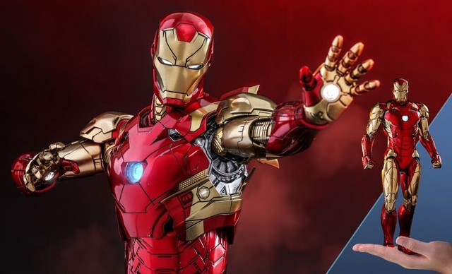 Hot Toys MMS 489 D25 Iron Man Mark 46 XLVI Diecast (concept Art Version) 1/6 for sale online | eBay