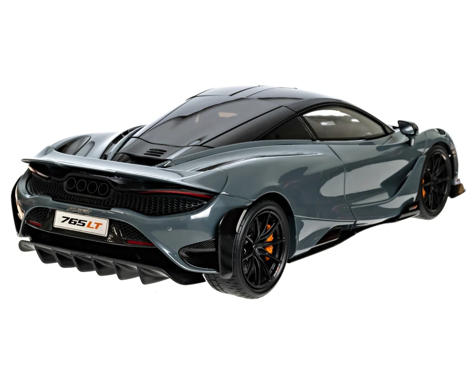 HPD 18001 1:18 McLAREN 765LT (EFECTO CHICANE) GRIS L.E. DE 600 SUPERDEPORTIVO DIECAST Foto 3 de 4