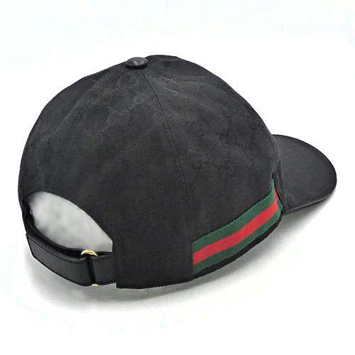 GUCCI Original GG Canvas Baseball Cap XL 60cm Sherry Line