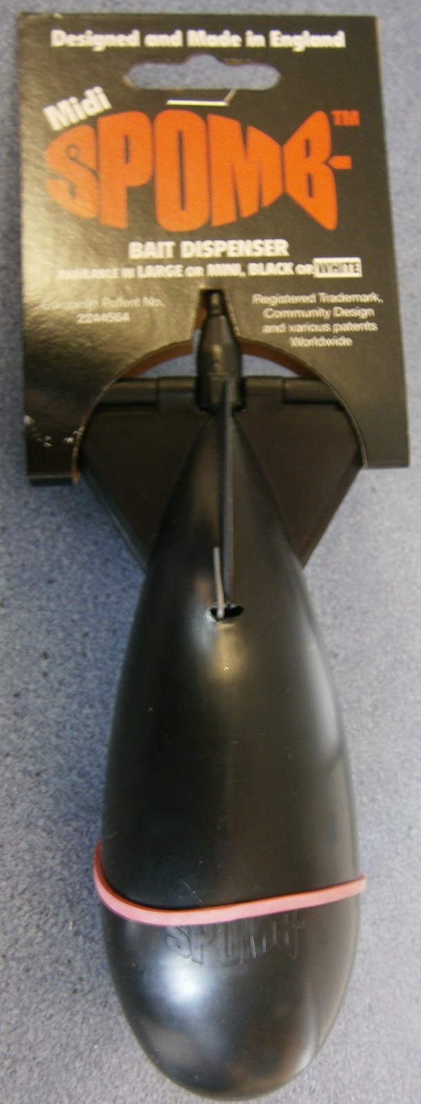 SPOMB MIDI BLACK Spod Bomb Bait Rocket Carp Fishing