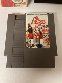 Hoops (Nintendo Entertainment System, NES 1989) Box & Game ONLY &mdash; NO MANUAL