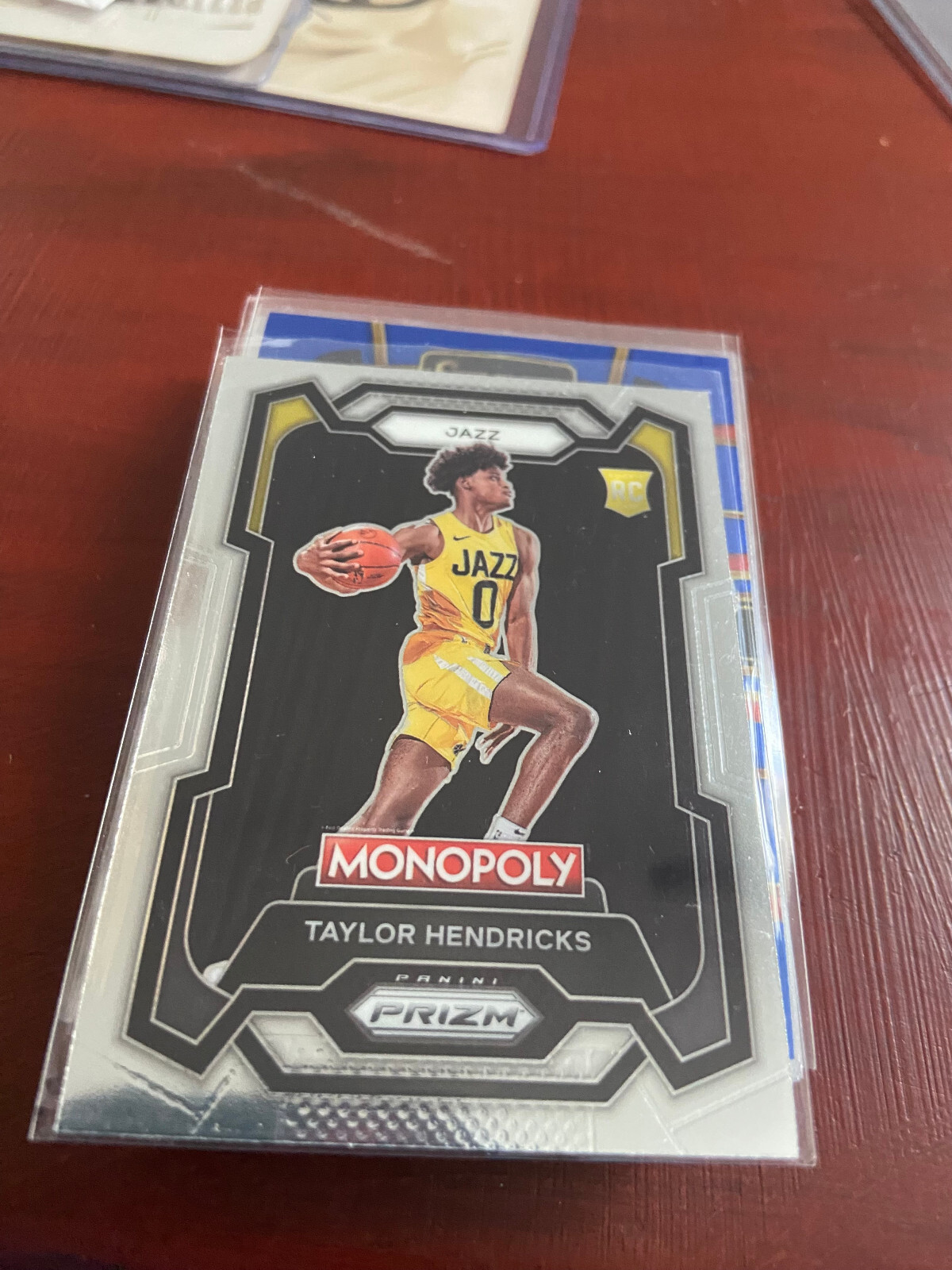 Taylor Hendricks 2023-24 Panini Monopoly Prizm Base Rookie RC JAZZ