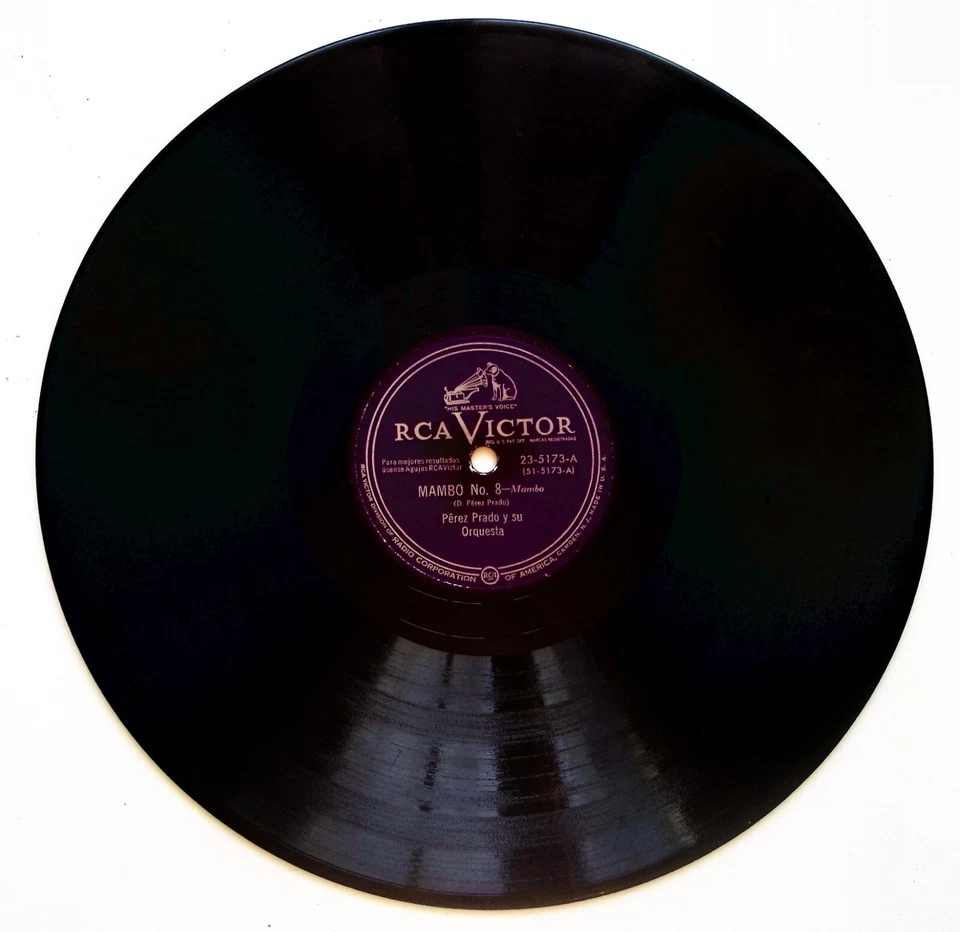PÉREZ PRADO Y SU ORQUESTA – MAMBO NO. 8 / QUÉ TE PARECE, CHOLITO 78 RPM 837 - Image 3 of 3