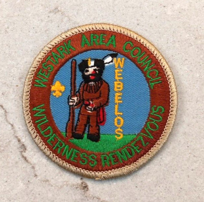 Vintage Boy Scout Patch BSA Westark Council Fort Smith AR Webelos