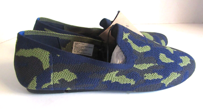 Womens Shoes Serra Ladies Recycled Material Flats Serra Camouflage