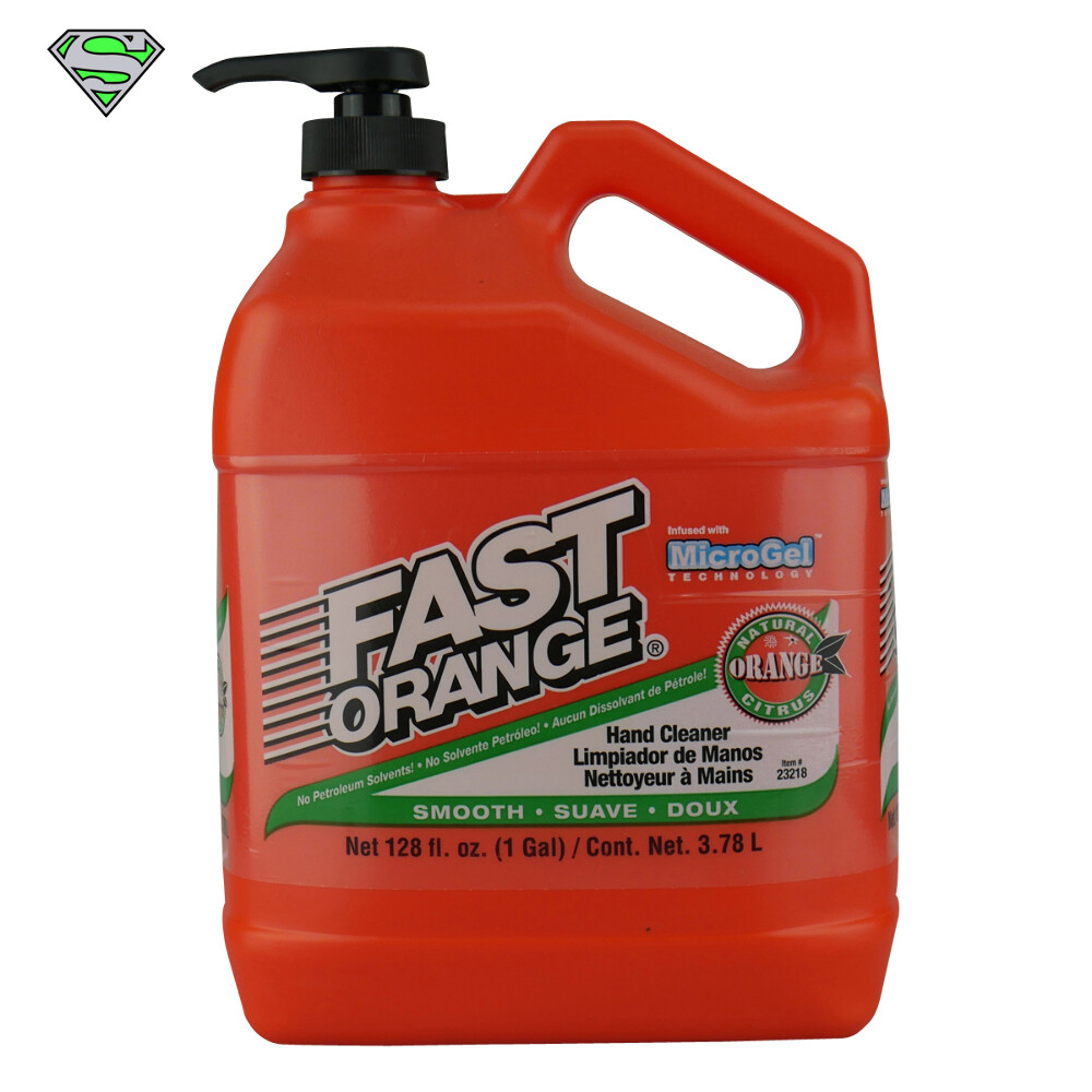 Fast Orange Smooth Hand Cleaner 3.78L Pump Strong hand cleaner soap
