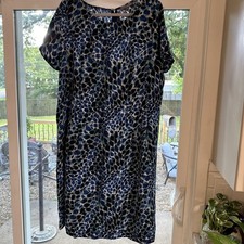 Jessica London Blue And Black Women’s Dress In Size 20w (A87)