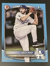 2025 Bowman Draft Sky Blue /499 Zach Root
