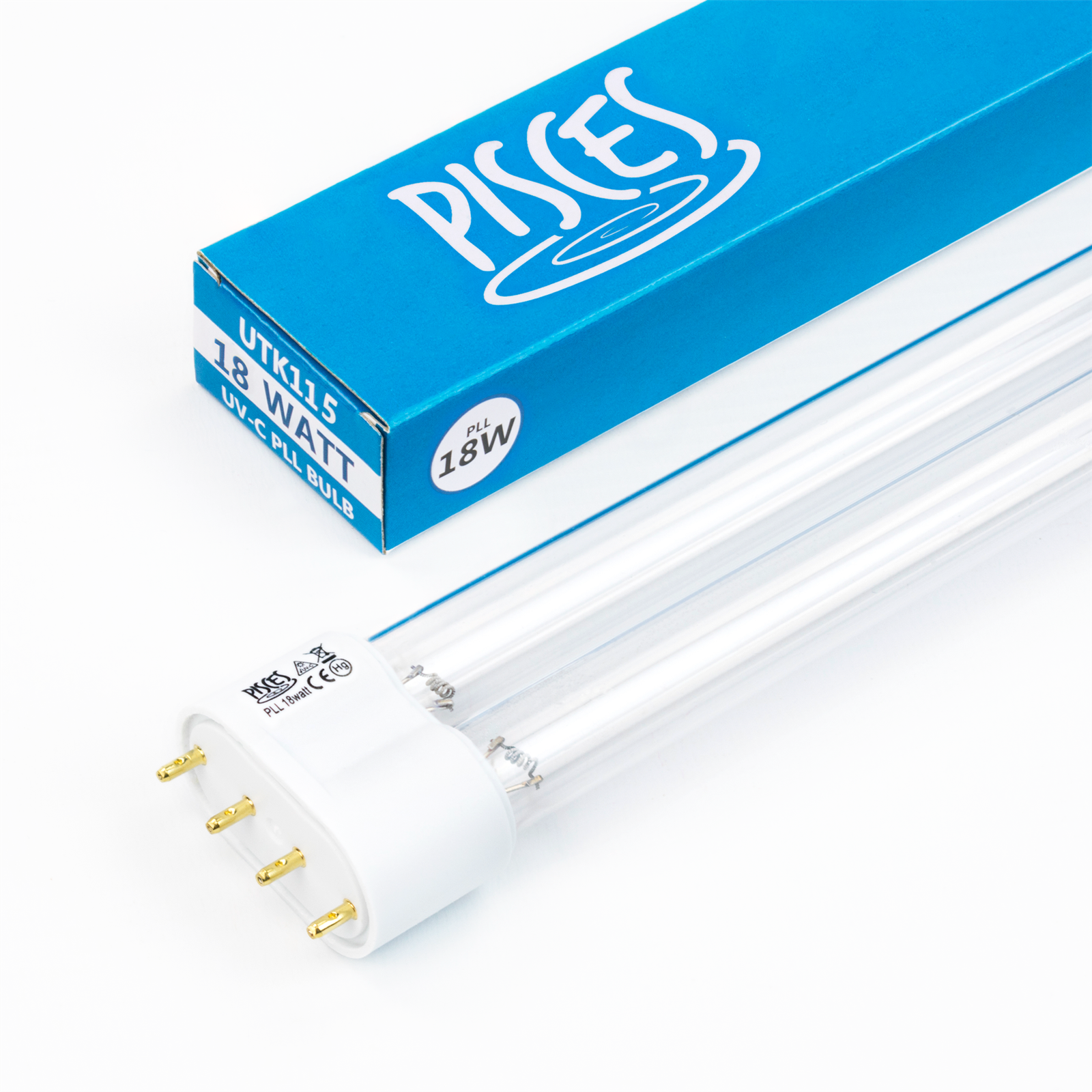 PISCES 18W WATT PLL POND UV BULB REPLACEMENT SPARE LIGHT TUBE FOR FILTER 217MM