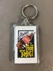 Vintage Coca-Cola “Always Feels Right” 1980’s Double Sided Keychain Keyring